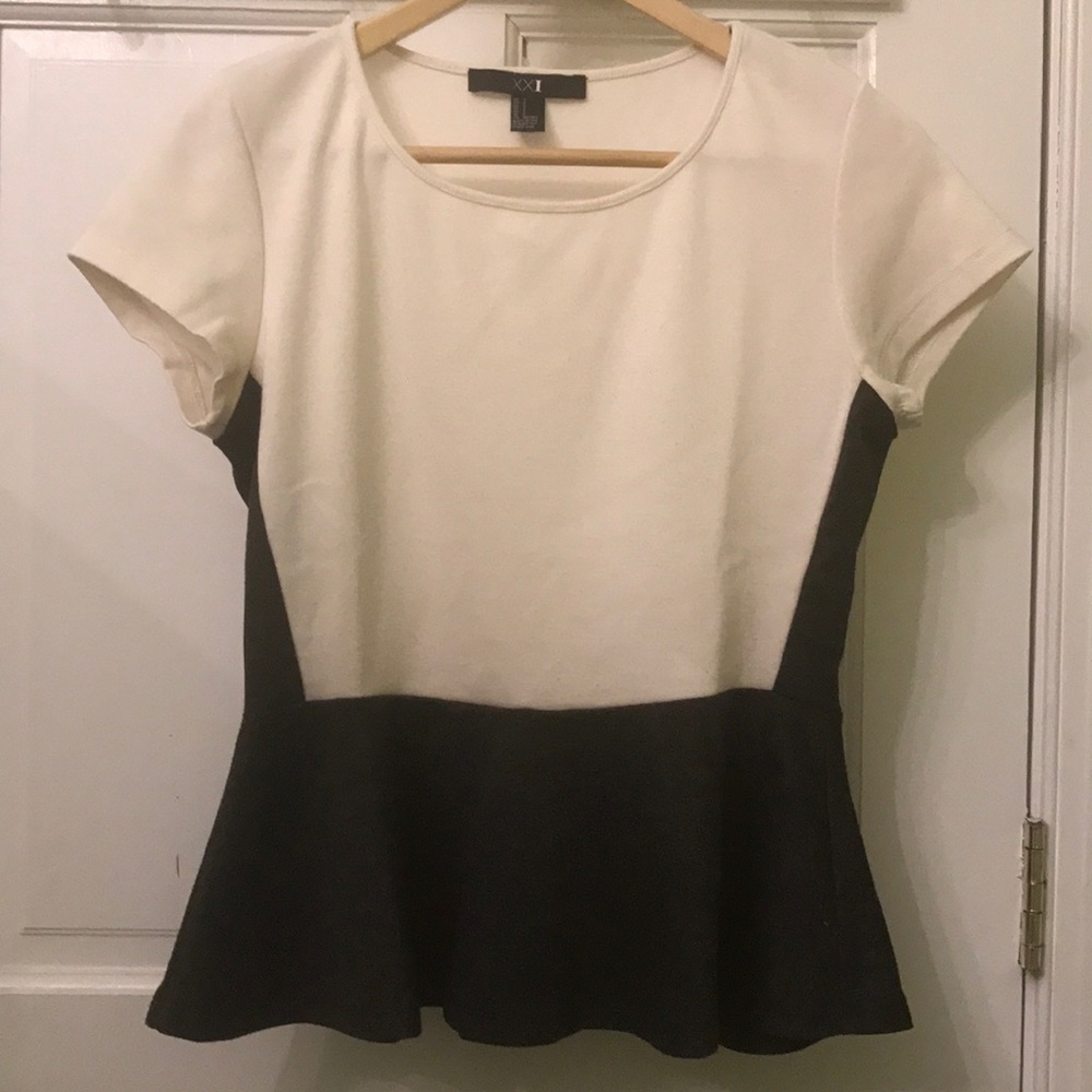 F21 Peplum Top